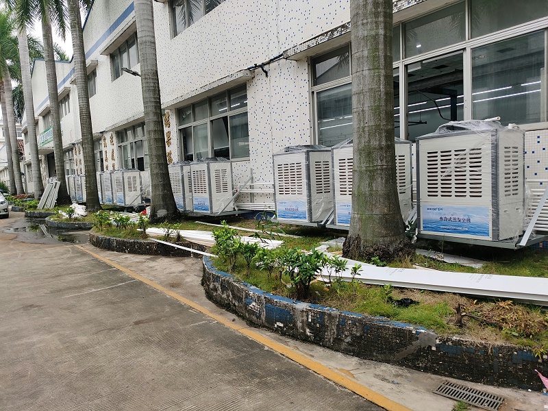 廣東某女子戒毒所生產(chǎn)車間選擇星科環(huán)?？照{(diào)冷風機