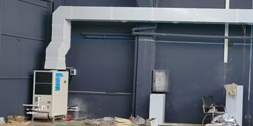 室內(nèi)羽毛球館降溫安裝蒸發(fā)冷省電空調(diào)-立式管道機(jī)組