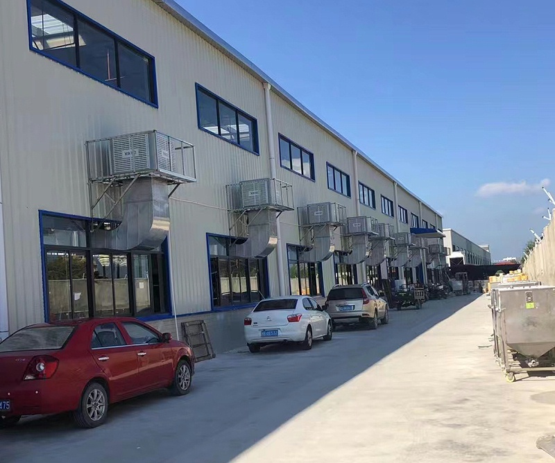  星科環(huán)保空調(diào)為廠房車間降溫通風案例