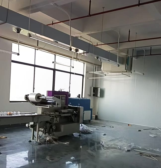工業(yè)廠房車間崗位定點降溫，應(yīng)用蒸發(fā)冷省電空調(diào)-臥式管道機組